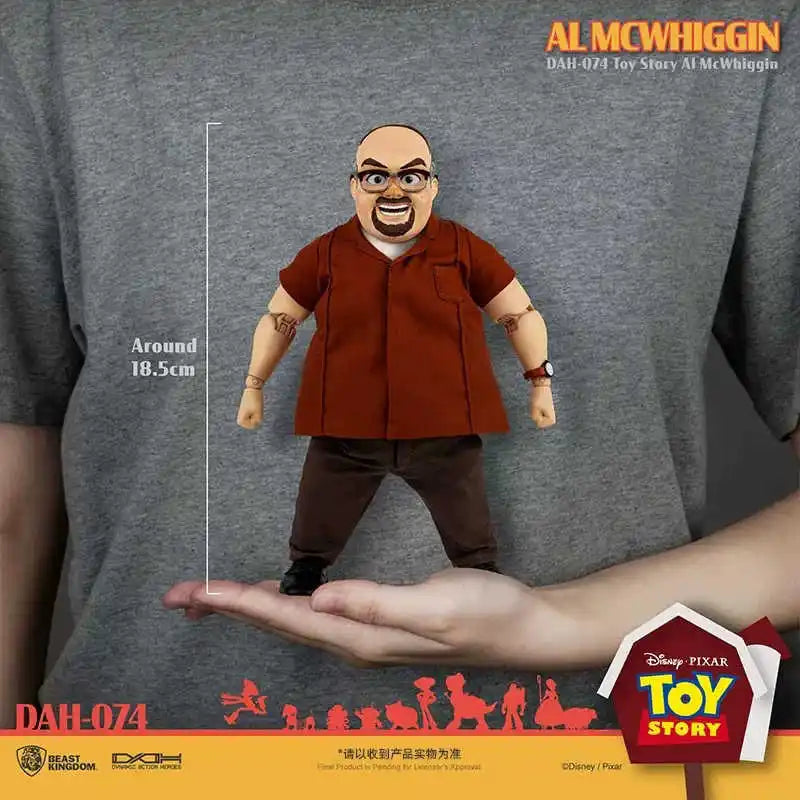 Pixar Toy Story 2 Al Joint Mobile Hands Soldier Peripheral Gift Cartoon Character Model Toy Gift Collection