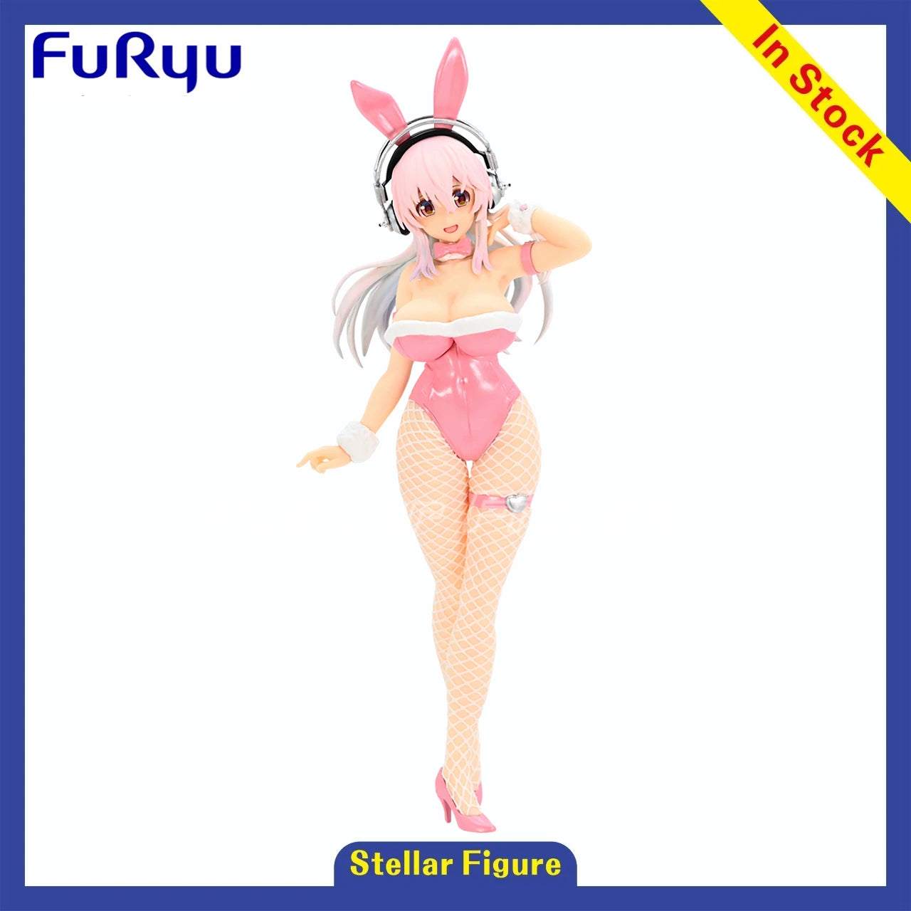 【SF】In Stock FuRyu BiCute Bunnies Figure Sonicomi SUPER SONICO Model Figure Gifts