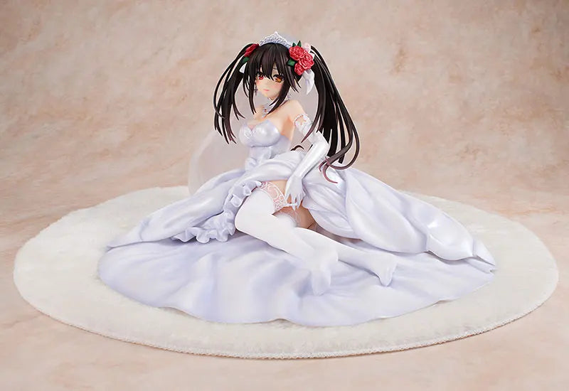 13cm KDcolle Date A Live Kurumi Tokisaki Wedding Dress Anime Figure Date A Bullet Yatogami Tohka Action Figure Model Doll Toys