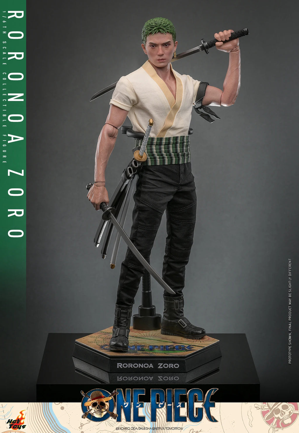 In Stock HotToys TMS109 Monkey D. Luffy TMS110 Roronoa Zoro Live Version 1/6 Anime Action Figure Toy Gift Model Collection