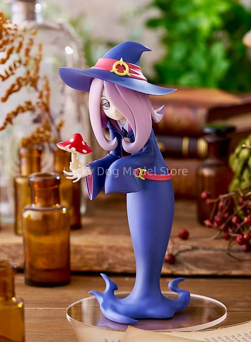 100% Original no box  Sucy Mambavaran Lotte Yanson Atsuko Kagar  Action Figure Anime Model Toys Gift
