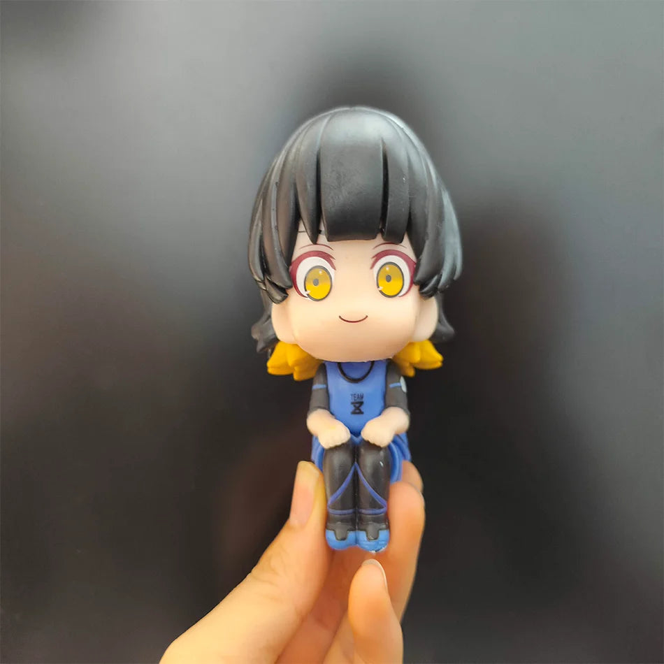 Blue Lock Anime Figure Isagi Yoichi Chigiri Hyoma Bachira Meguru Nagi Seishiro Action Figures Collection Model Figurine Doll Toy