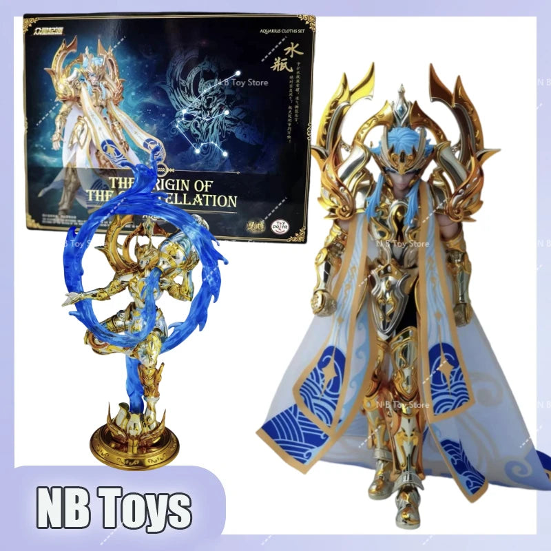 Toypoint Saint Seiya Myth Cloth Soul of God SOG EX Aquarius Camus with Item Action Figure Knights of The Zodiac TP