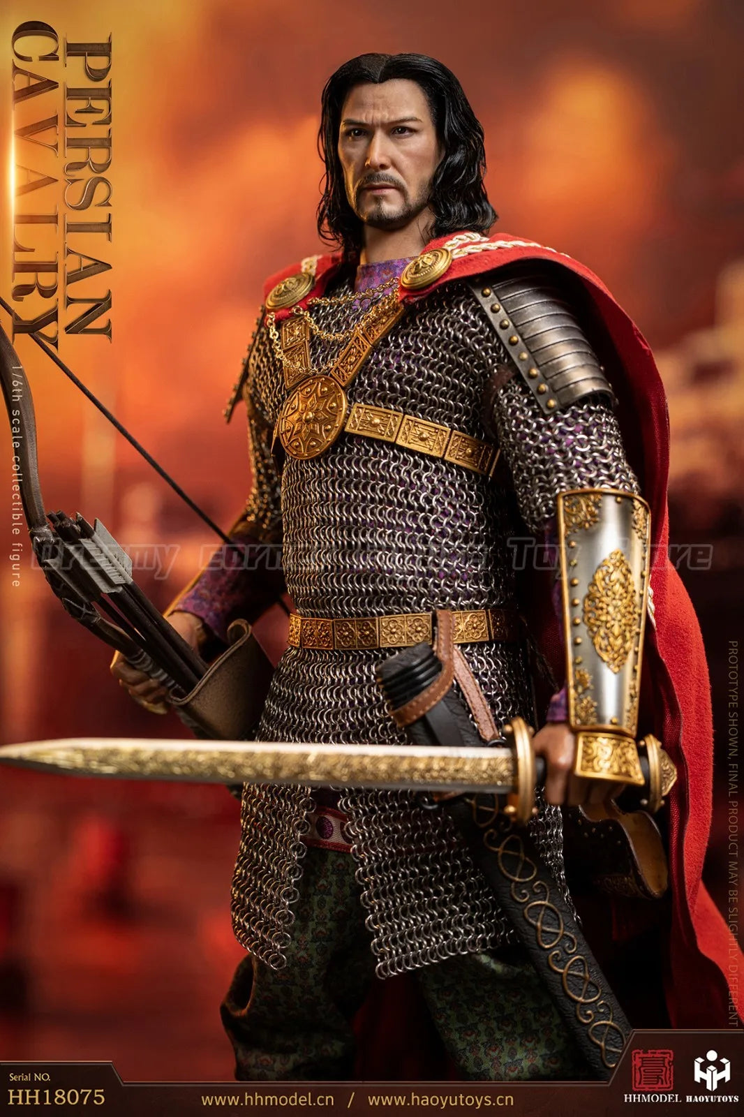 【In Stock】HHMODEL HAOYUTOYS HH18075 Imperial Legion Persian Heavy Cavalry 1/6 Action Figure Toy Collection