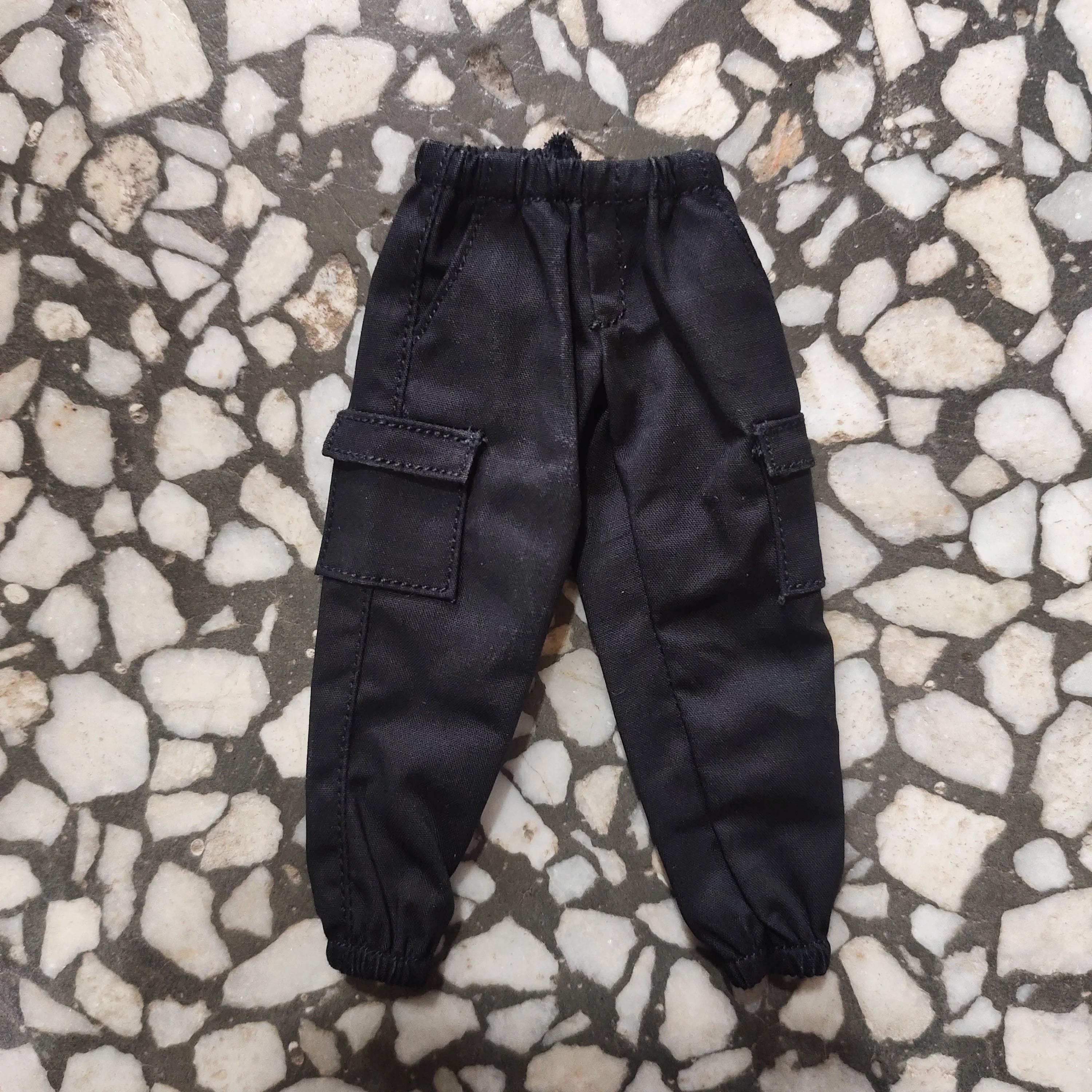 1/12 Scale Overalls Combat Pants Trousers Jeans Clothes Accessories Model for 6'' Romankey Soldiers Action Figure Body Dolls