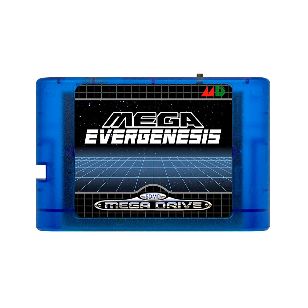 3000 in 1 Flash Card EDMD Memory Card For MegaDrive Genesis Emulator MEGAKey FlashCart Support 32X File With 4G TF Card