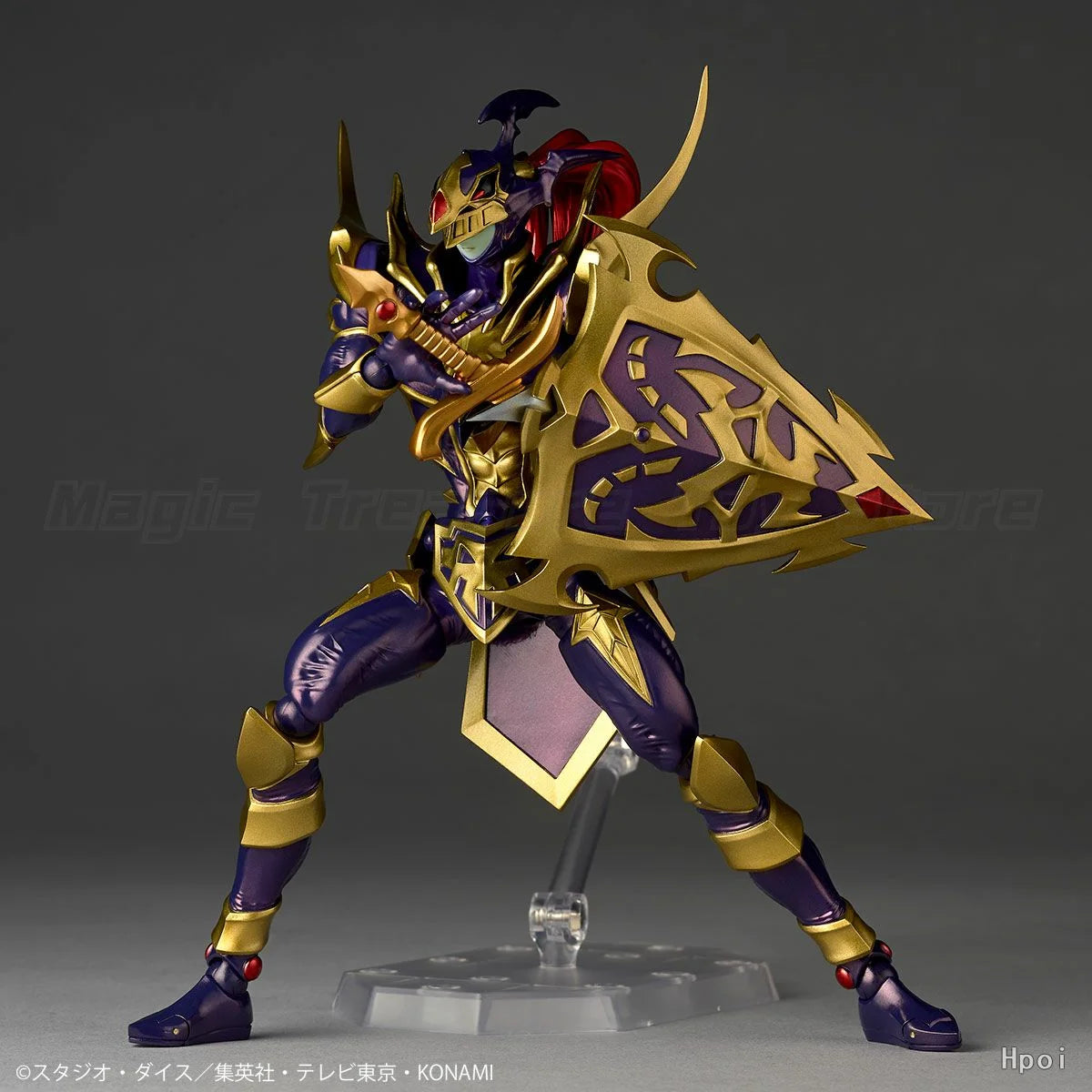 【In Stock】KAIYODO REVOLECH Duel Monsters Black Luster Soldier Action Figure Toys Gifts