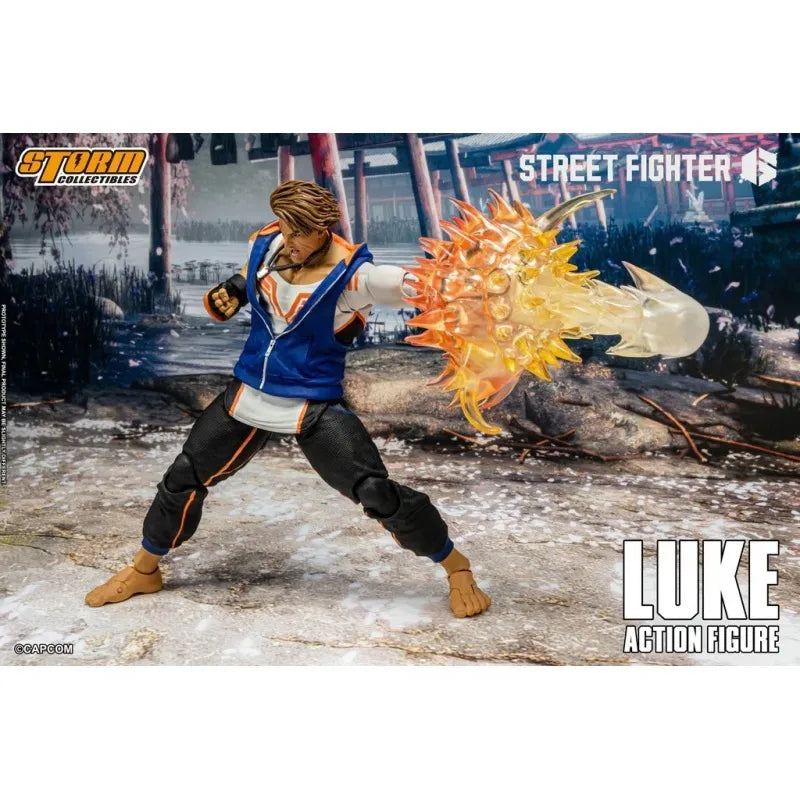 In Stock Storm Collectibles Origianl Street Fighter 4 LUKE Anime full Action Finished pvc Figure Model Toy Gifts for kids