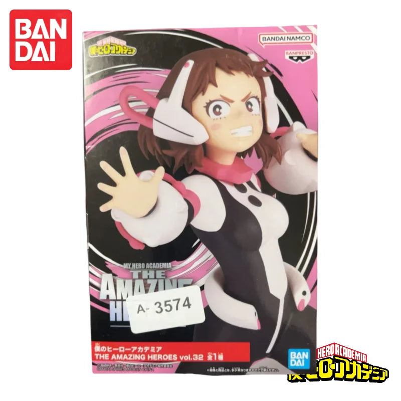 В наличност My Hero Academia Ochaco Uraraka Bandai Banpresto Оригинална екшън фигурка Фигурка Орнаменти Funko Pop Коледни подаръци