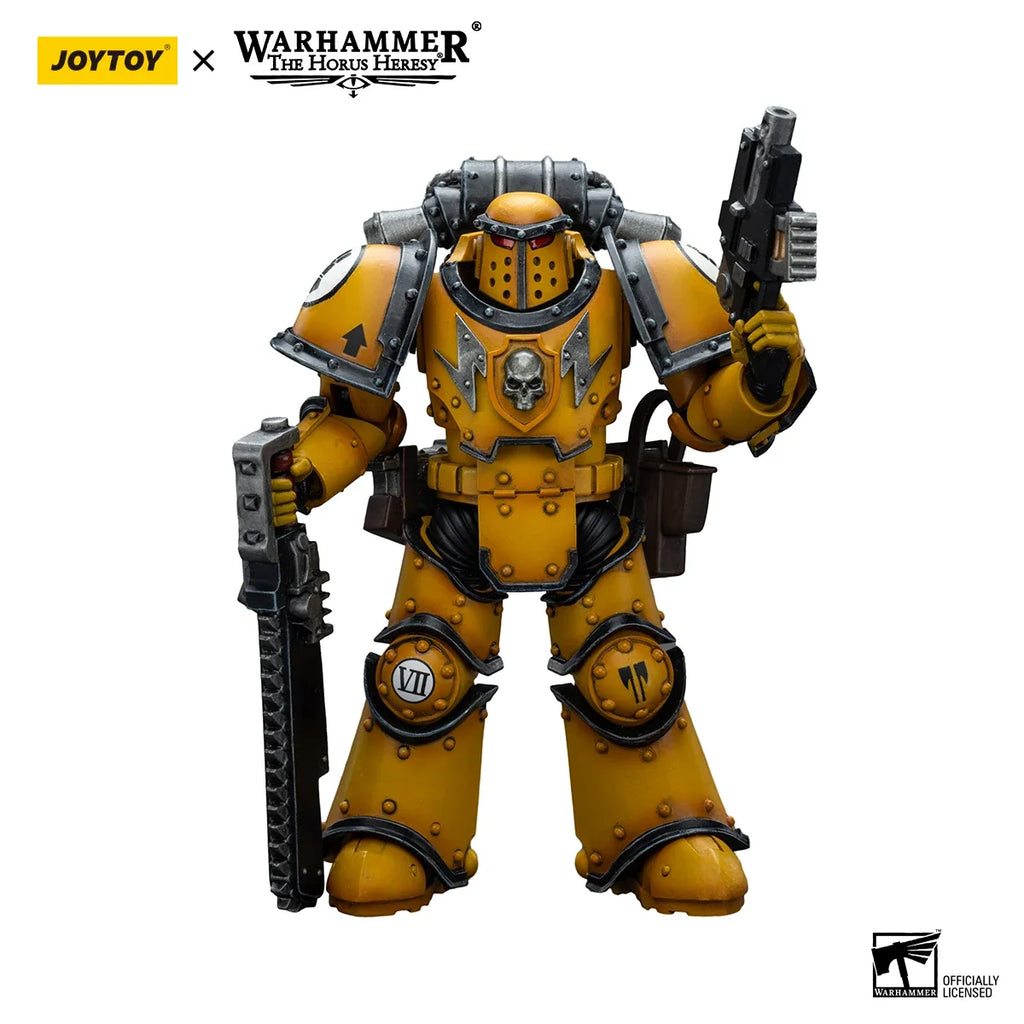 【Original】JOYTOY 1/18 Action Figure Warhammer 40K Imperial Fists Legion Chaplain Consul  Mklll Despoiler Legionaries Model Toy