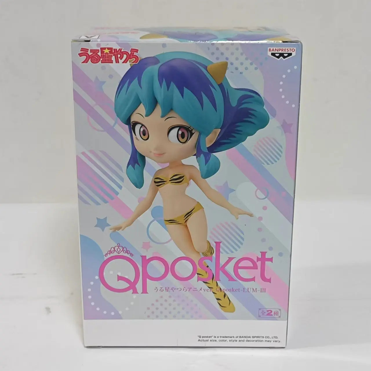 BANDAI Original BANPRESTO Glitter&Glamours Urusei Yatsura 22cm Lum Ronnie Anime Figure Action Figures Model Figurine Toy Look Up