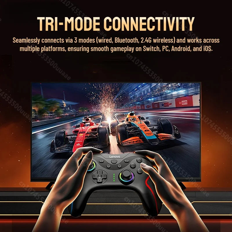 Lenovo S01 Wireless Gamepad for Switch/Switch 2/Switch OLED Tablet PC TV iPhone Android Cell Phones Bluetooth Game Controller