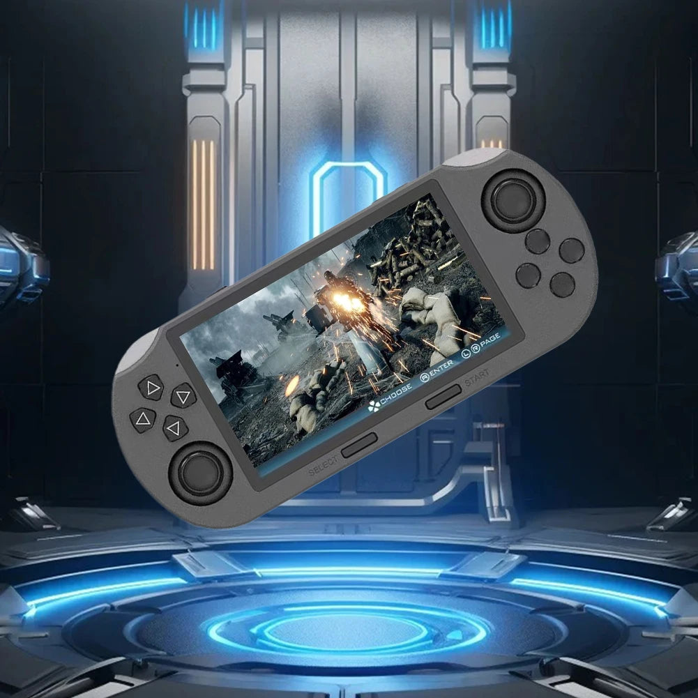 Handheld Game Console 4.5 Inch IPS Screen Retro Handheld Video Game Console Game Player for Kids Adults