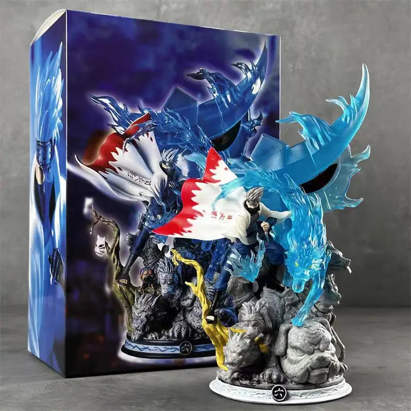 28 cm PVC Naruto Gk Anime Actionfigur Hatake Kakashi Spielzeugfigur Statue Ornament Sammlung Modell Decora Figur Weihnachtsgeschenk