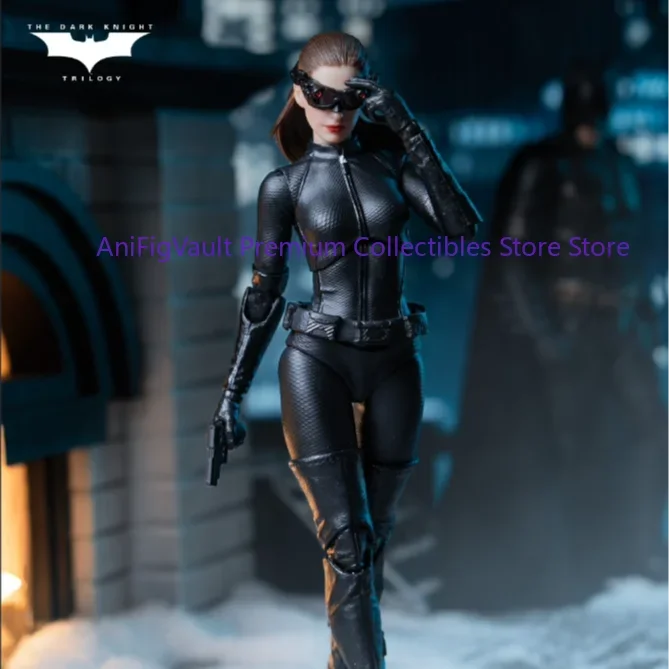 INART Catwoman Action Figure Batman The Dark Knight Rises Anne Hathaway Cat Woman Figurine 1/12 Original Collect Model Toy Gift