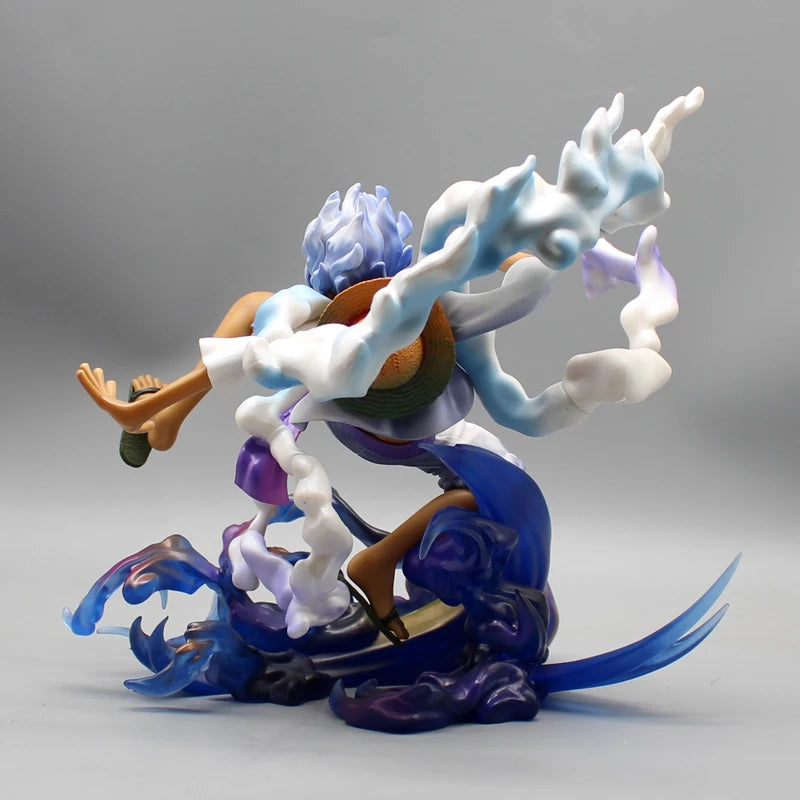 22 см One Piece Monkey D Luffy Аниме Фигурка GK Gear Fifth Nika Sun God Манга Статуя PVC Екшън Фигурка Колекция Модел Играчка Подарък