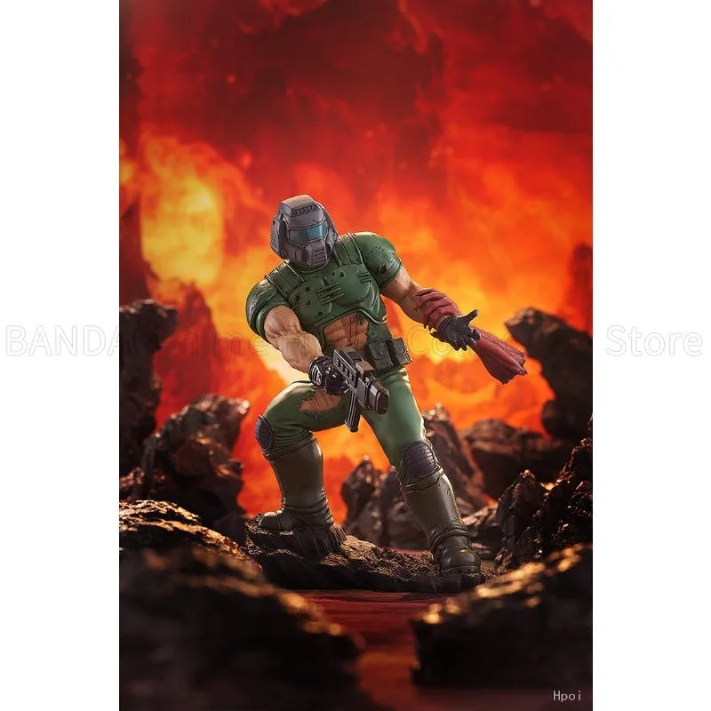 Original GSC PUP SP DOOM 20CM Limited Edition Toys Model Statue Ornaments Collection