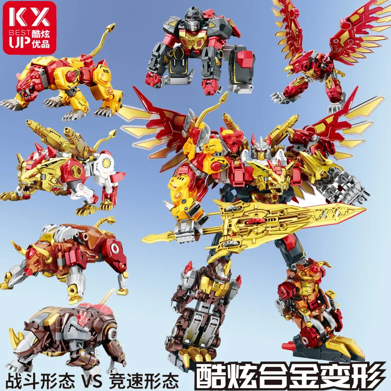 Transformation Defender Defensor Bruticus Devastator predaking Figure Toys