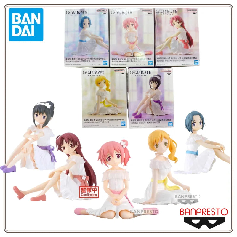 Bandai Banpresto Puella Magi Madoka Magica The Rebellion Madoka Kaname Sakura Kyouko Miki Sayaka Mami Tomoe Akemi Homura Figure