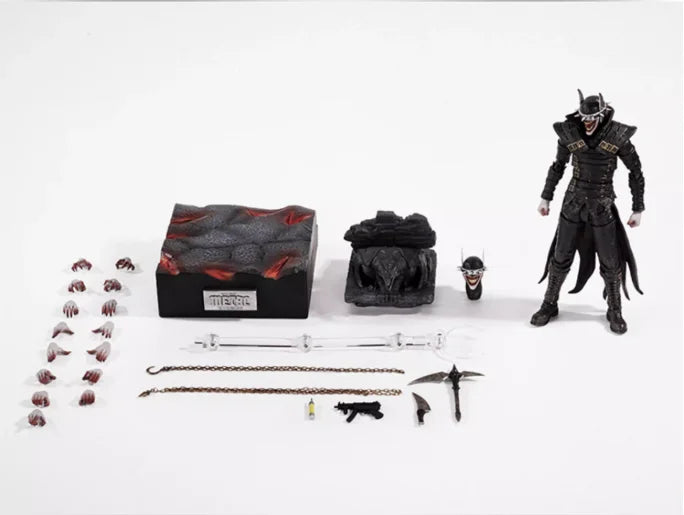 UPFIG U-P-Finegures (LPZZ) The Batman Who Laughs Action Figure Dark Nights: Metal 1/12 Scale Batman Action Figure Model Toy Gift