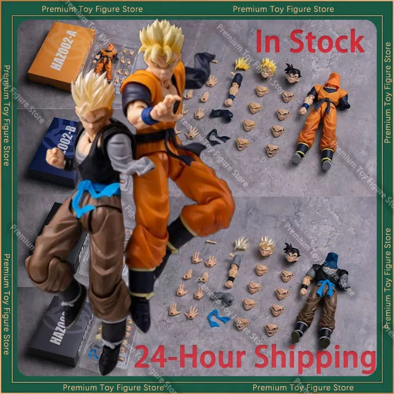 In Stock Hm HA TOYS HAZ001 HAZ002 HAZ003 One Armed Action Figure Dragon Ball Missing Arm Gohan Eagle Hero Figures Toy Gifts