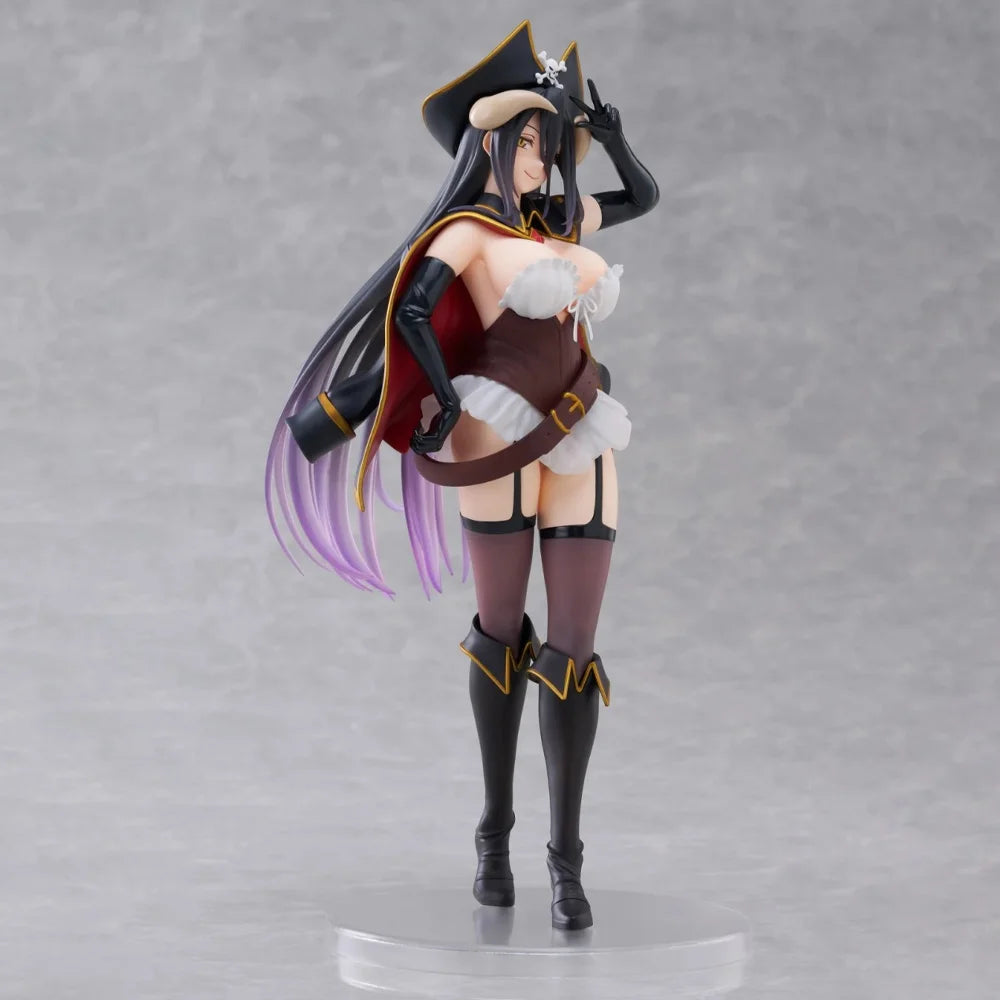 In Stock TAITO Original Genuine Overlord Albedo Kaizoku Ver. 18cm Sexy Anime Girl Collections Model Toys Coreful Figure Gift
