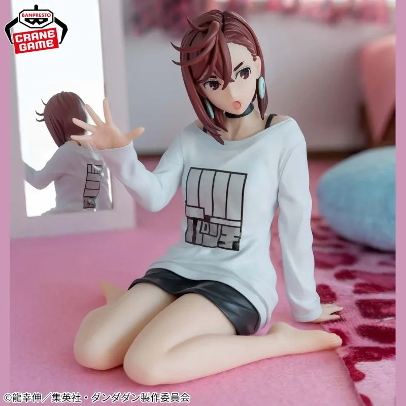 In Stock Original Bandai BANPRESTO Relax time DAN DA DAN Ayase Momo Anime Sexy Cute Girl Action Figure toys Collectible Model WY
