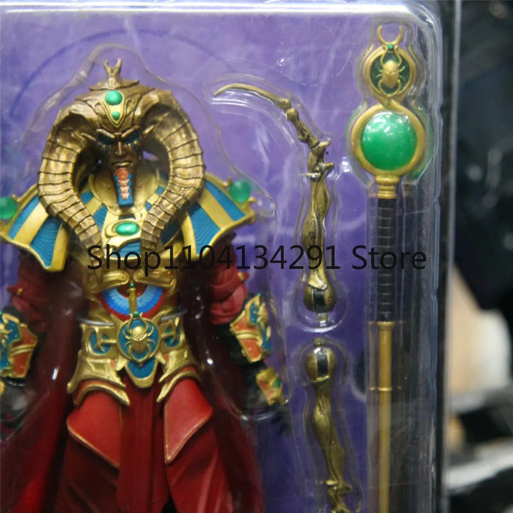Original Mythic Legion Four Horsemen Sacred Scarab Lord of The Undead Scarabus Scarab Action Figure Collectible Model Toy
