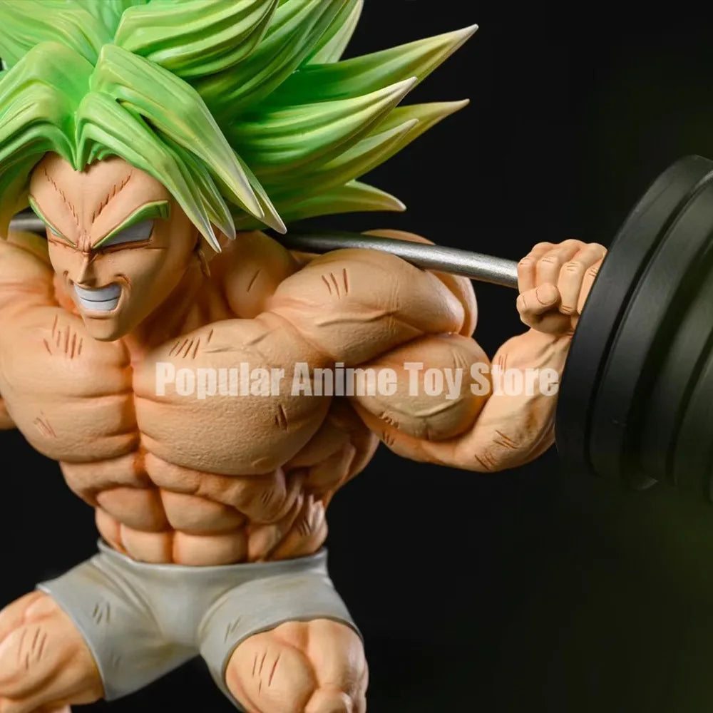 16 cm Anime Dragon Ball Z Broly Figur PVC Actionfiguren Fitness Broly Figur Gk Statue Sammlung Modell Spielzeug