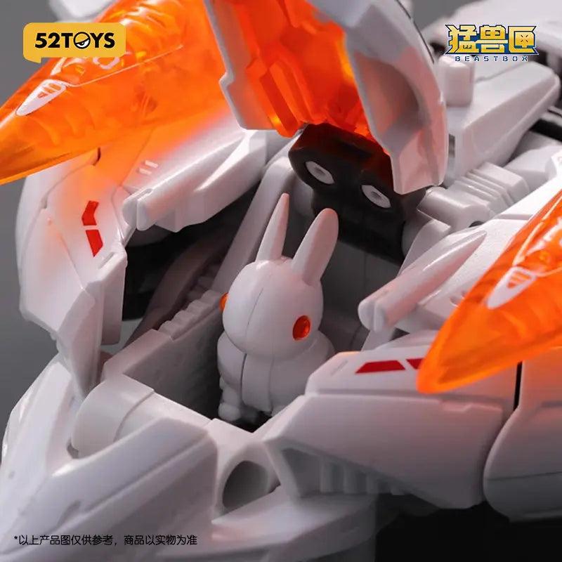 52TOYS BEASTDRIVE BD-02 STAR DASH Rabbit Original Chinese Mecha Transformable Assembly Action Figure Collectible Model In Stock