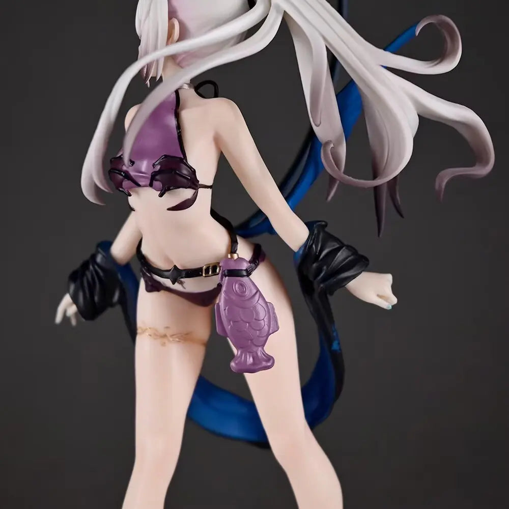 21 см Fate/Grand Order Melusine Swimwear Красиво момиче Аниме Ръчно изработени екшън фигурки Декорация на плота Орнамент Подарък