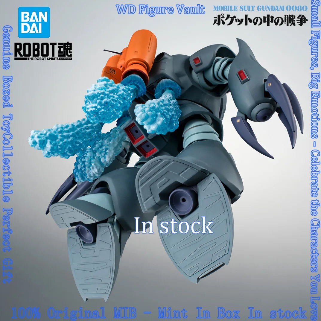 In stock Bandai ROBOT SPIRITS SIDE MS MSM-07E Zugok E ver. A.N.I.M.EMobile Suit Gundam 0080 War in Your Pocket toys