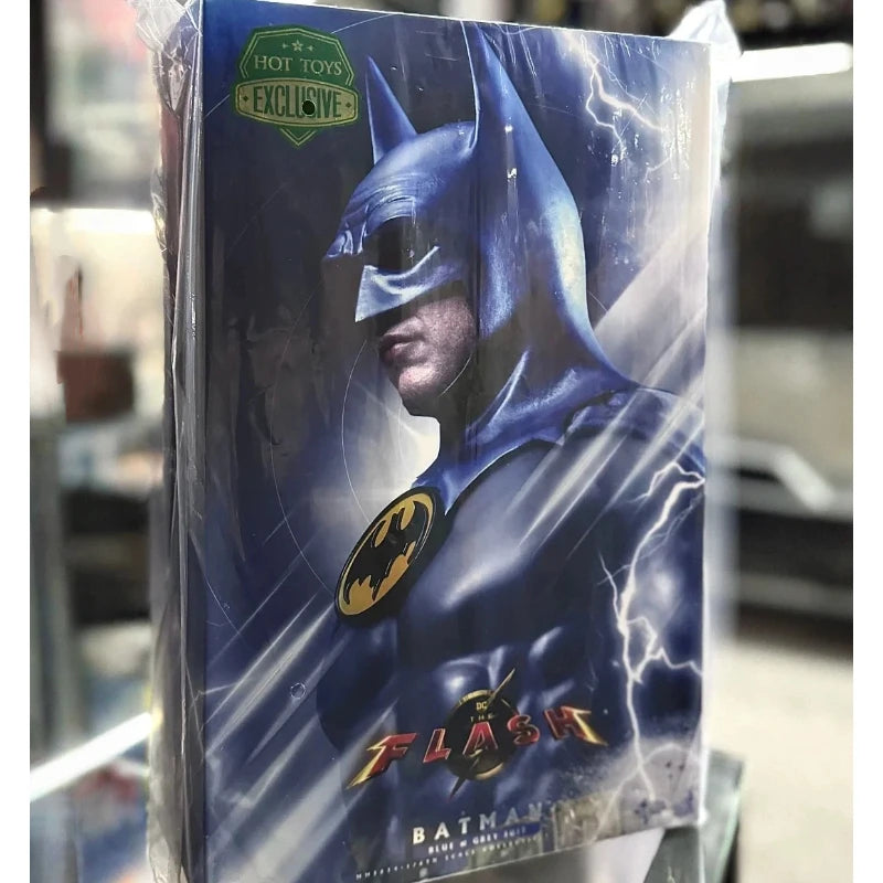 Hot Toys Batman Blue And Suit 1 6 Scale Collectible Figure Dc The Flash Collectible Display For Adult Collectors Birthday Gift