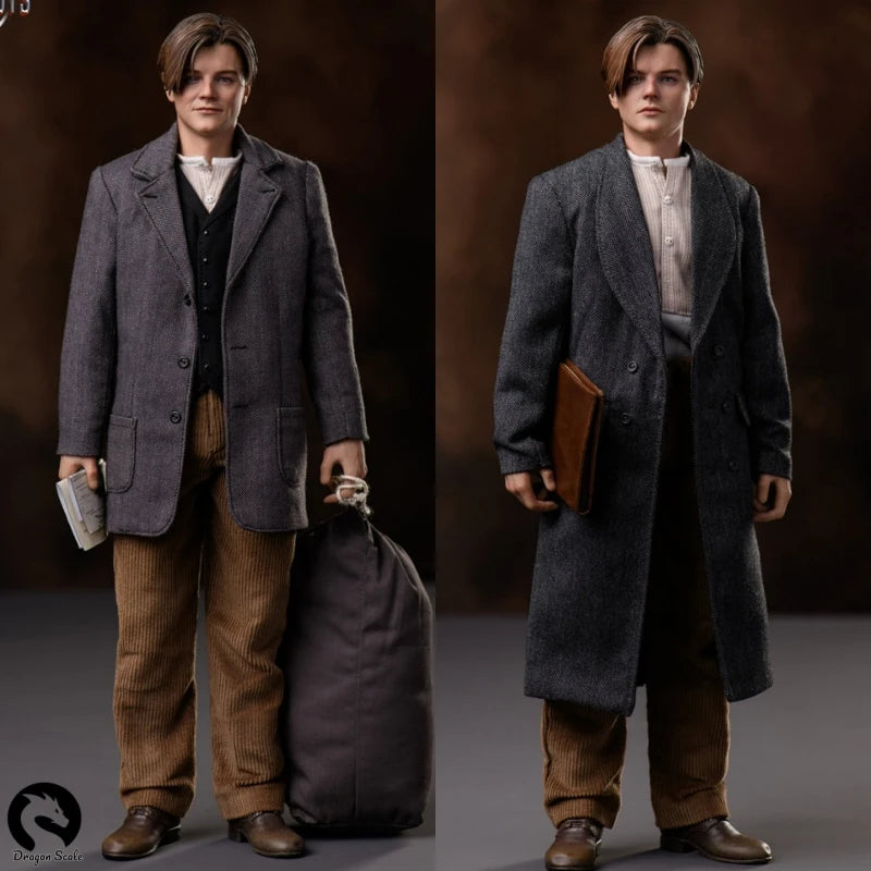 In Stock Original YANTOYS JR07 1/6 Jack Titanic Leonardo DiCaprio 12inch Full Set Action Figure Model Toys
