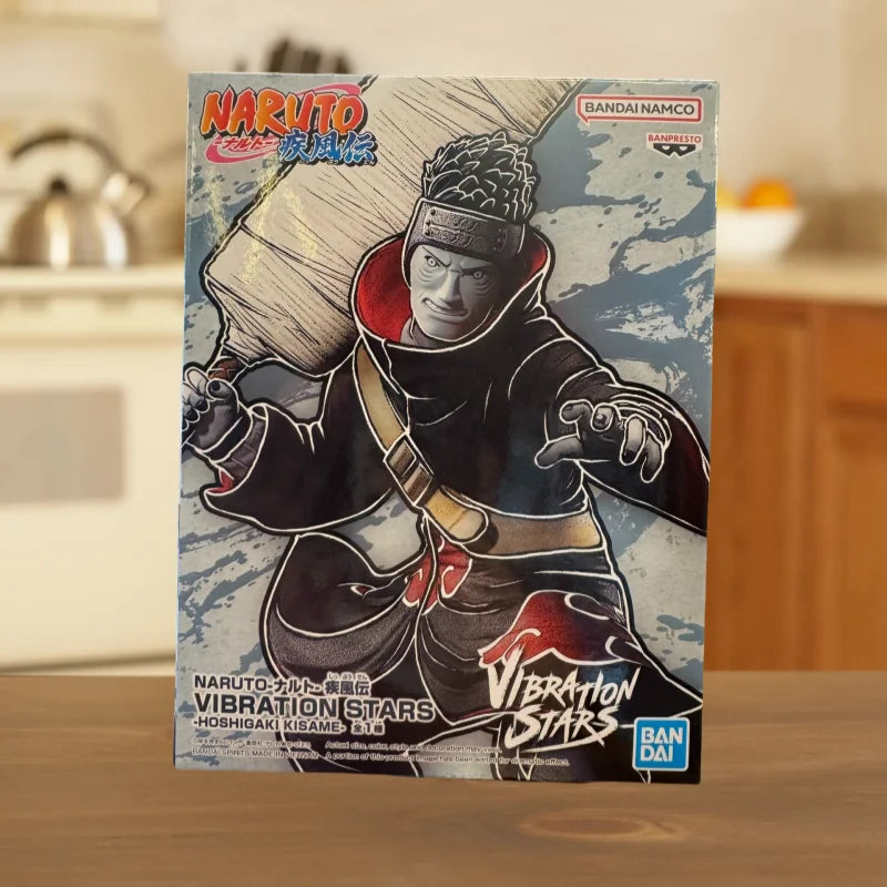Original BANDAI Banpresto Naruto Vibrator Hoshigaki Kisame Anime Character Action Figure Model Toy in Stock Ornaments gift