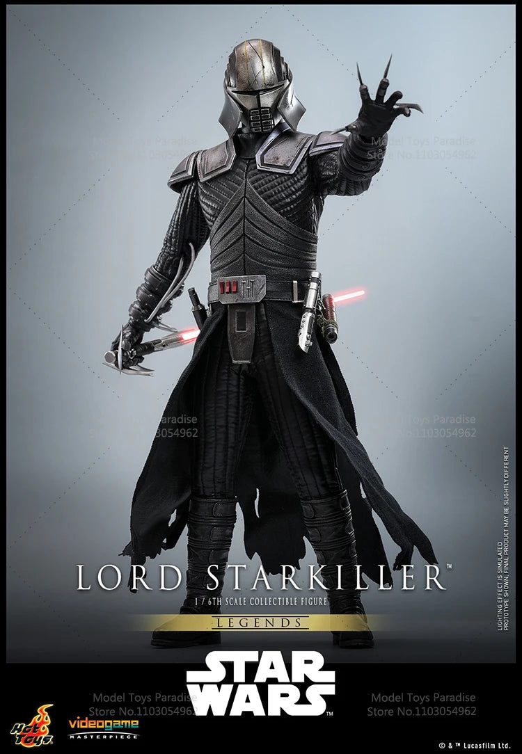HOTTOYS HT VGM63 1/6 Scale Lord Starkiller Action Figure Star Wars Collectible 12 Inch Full Set Soldier Model for Men Gifts