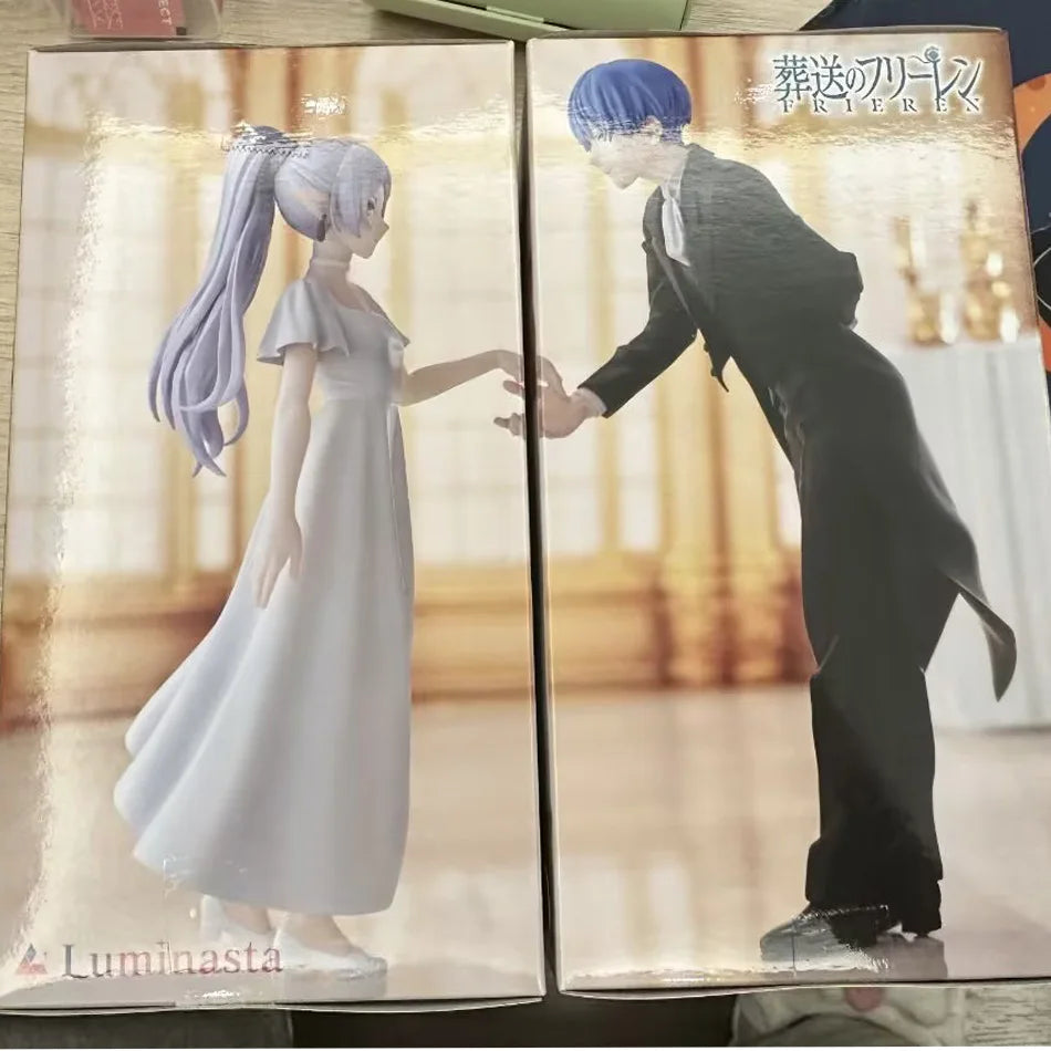 18-20cm Frieren: Beyond Journey's End Anime Figure Frieren Himmel Proposal Dance Action Figure PVC Model Collector Birthday Gift