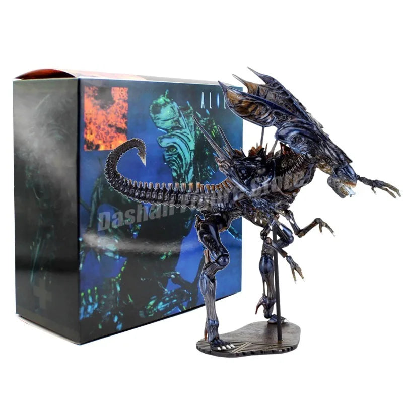 AMAZING YAMAGUCHI Alien vs. Predator Actionfigur #018 PVC-Kollektion 20 cm Xenomorph XX121 Alien Queen Figur Modell Spielzeug Geschenk