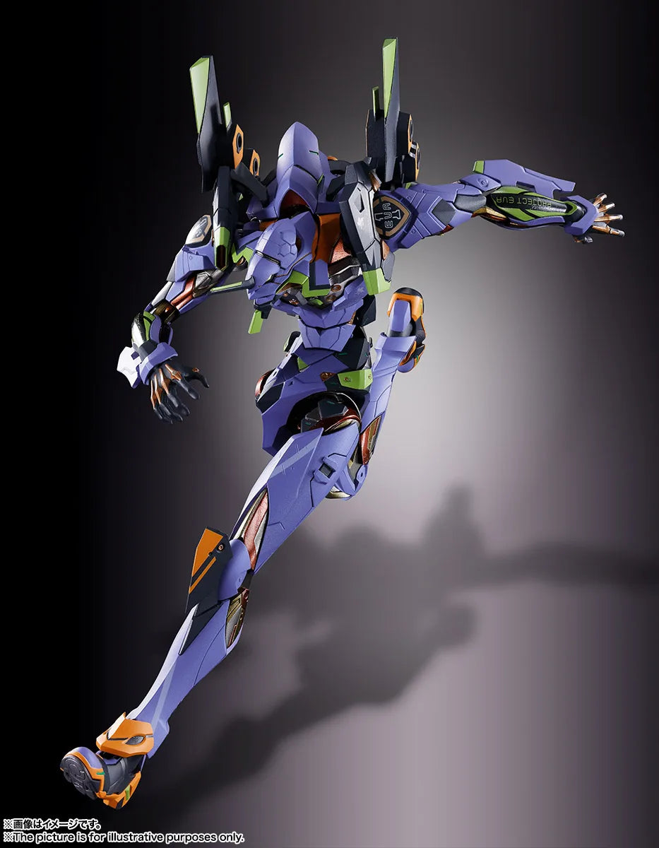 Spot SaleBandai Bm Metal Build Neon Genesis Evangelion EVA-01 EVANGELION-01 Action Figures Toy Gift Collection Hobbyin Stock