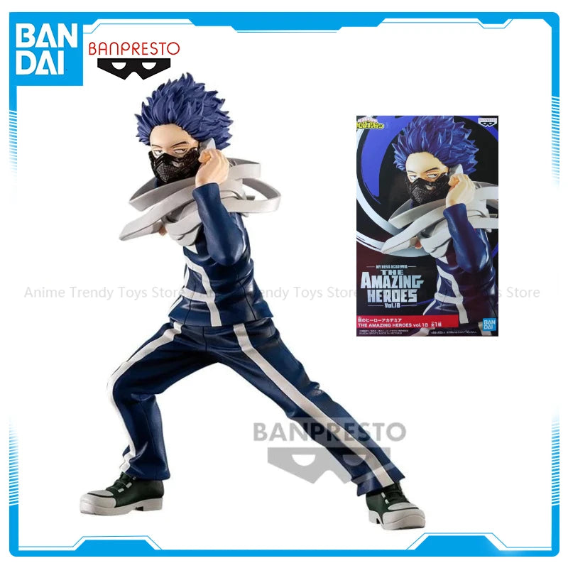 In Stock Banpresto My Hero Academia Shinso Hitoshi The Amazing Heroes (Vol. 18) Original Anime Figure Collectible Model Toy WY