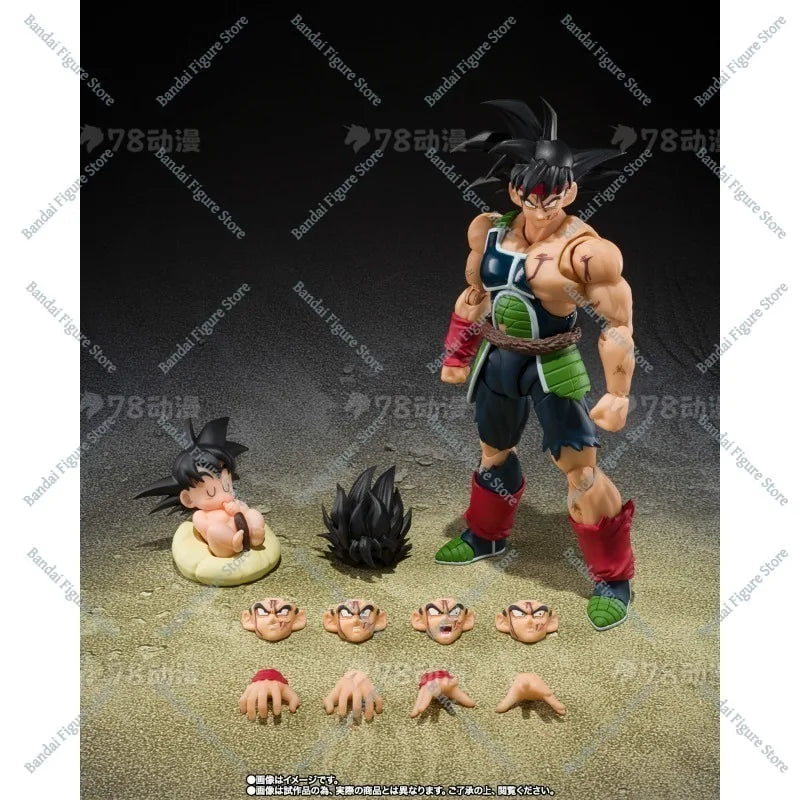 New Products Bandai S.H.Figuarts Dragon Ball Z Super Saiyan God Vegeta Goku Burdock Dodoria Zarbon Anime Action Figure Toy Gift