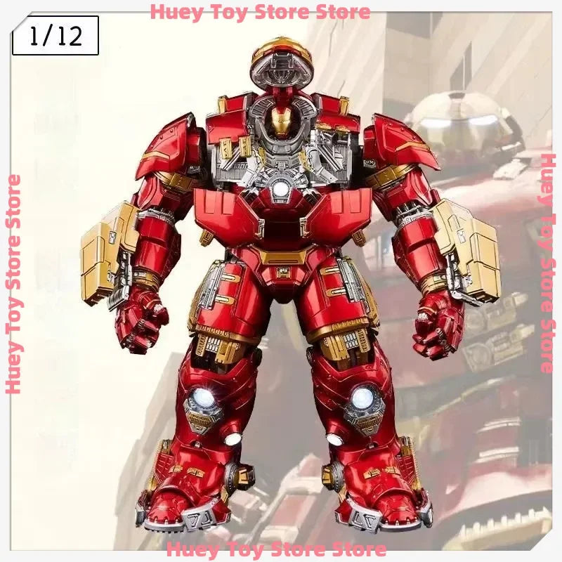 Marvel 1/12 Scale Iron Man MK44 Hulkbuster Alloy Action Figure - Collectible Model Toy with Base for Fans And Collectors