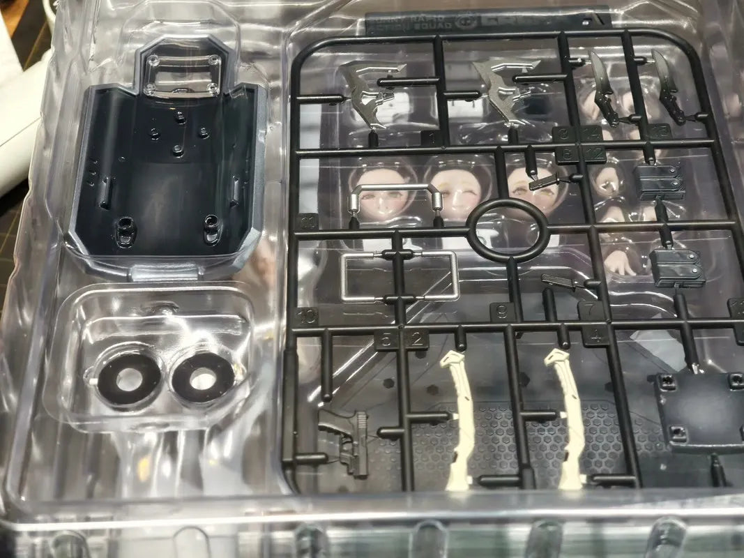 In Stock New 1/12 Scale Rabbit Rapid Response Team Shield Operator Ailiana Articulated Figure Collection Decoration Model Toy