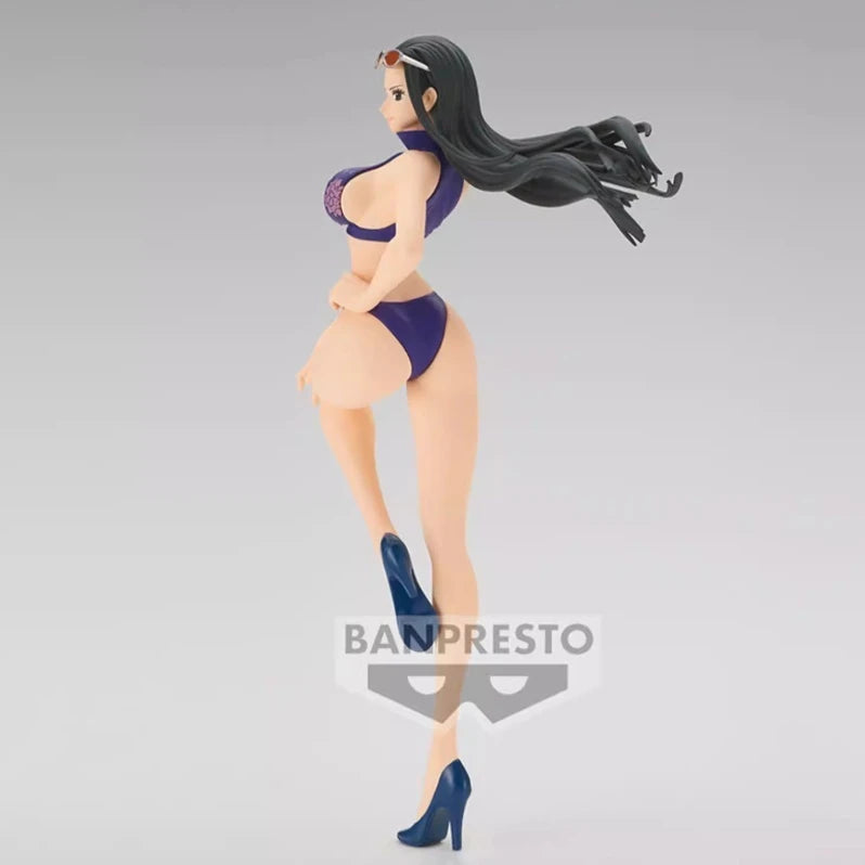 Tcv Bandai One Piece Nico Robin Vacation Ver. B  Ver. A Prize Figure Anime Collectible Model Toy Desktop Decoration Kids Gift