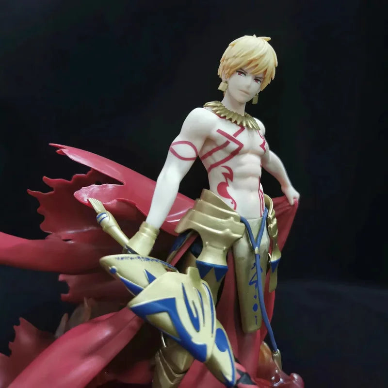 New 26cm Japanese Anime Fate/Grand Order Figures Gilgamesh Pvc Action Figure Toy Adults Collection Model Toy
