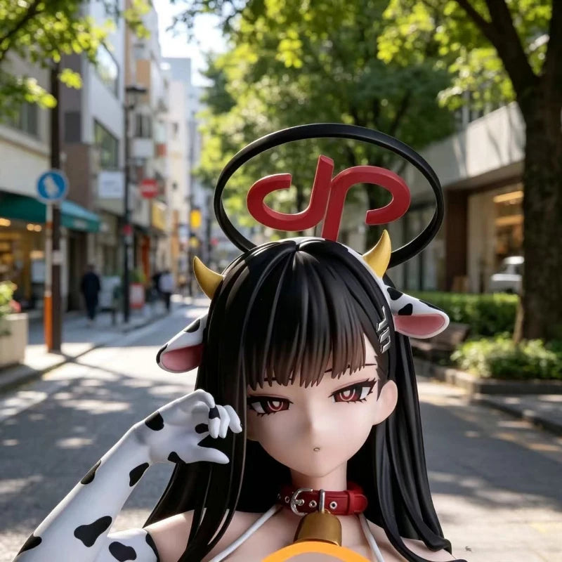 In Stock New Blue Archive 22cm PVC Action Figure Tsukatsuki Rio Milk Girl Chinese Anime Toy Collectible