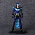 19CM Anime Saint Seiya Black Sanits Figure Multiple Models Standing Posture Animation Model Toys Gifts Collection Decoration