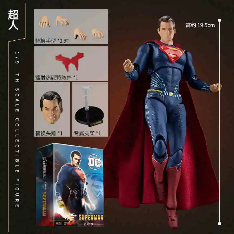 Hot Original Fondjoy Armored Batman Figure DC Justice League Figures Detective Comics 1/9 BATMAN PVC Model Joint Movable Kid Toy