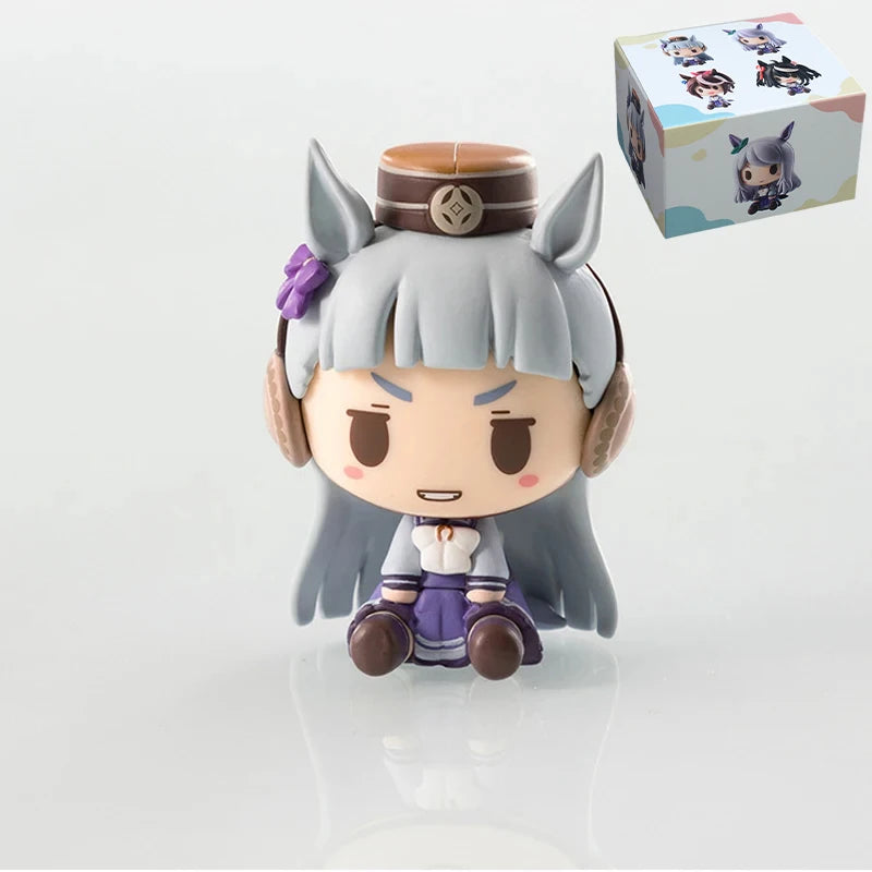 #2665 Umamusume Pretty Derby Mihono Bourbon Anime Figure Gold Ship/Tokai Teio/Matikanetannhauser Action Figure Model Doll Toys