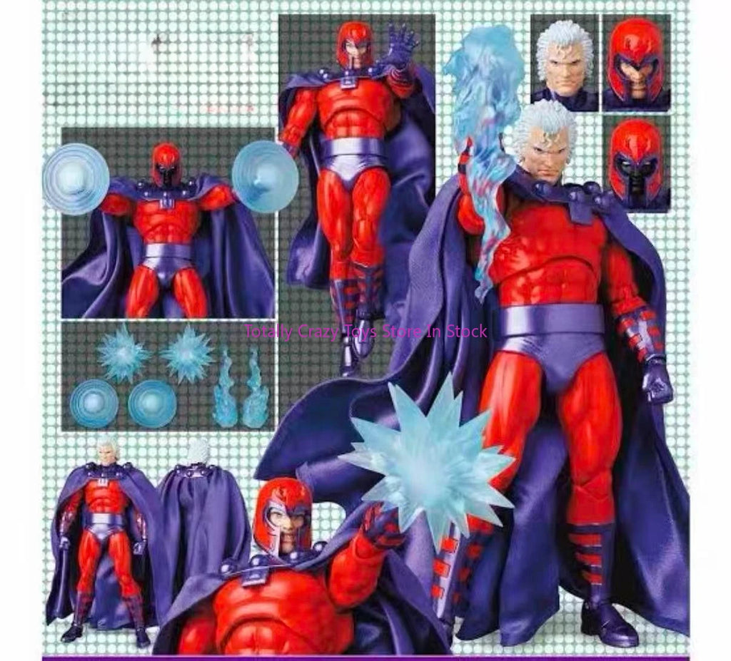 in stock Magneto Apocalypse movable model hand-made